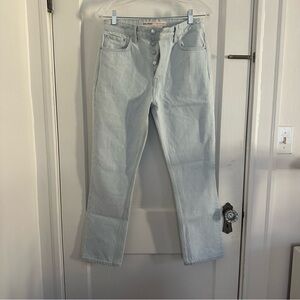 GRLFRND the Karolina size 26 High-Rise Straight Crop Jeans